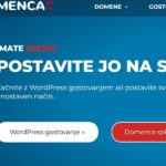 Spletno gostovanje pri Domenci vam zagotavlja številne ugodnosti